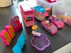 Veel grote Polly pocket, camper, auto poppetjes en allerlei, Ophalen of Verzenden, Zo goed als nieuw