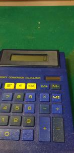 rekenmachine calculator blauw, Ophalen of Verzenden