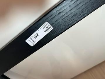 Ikea billy oxberg deur donkerbruin/zwart bovendeel - afbeelding 3