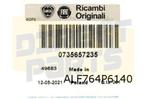 Fiat 500 (10/15-) achterbumper (te spuiten) (GT Versie) Orig, Nieuw, Ophalen of Verzenden, Achter, Bumper