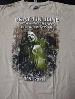 metal shirt: Death in June- 2011 tour shirt*NEW*....wk12, Kleding | Heren, Nieuw, Maat 52/54 (L), Verzenden