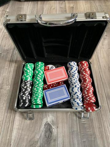 Poker Set in Koffer beschikbaar voor biedingen