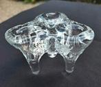 Vintage Kosta Boda Goran Warff kandelaar glas igloo icicle, Antiek en Kunst, Ophalen of Verzenden