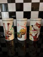 3 vintage Bolletje beschuitbussen van de Fabeltjeskrant, Verzamelen, Ophalen of Verzenden, Gebruikt, Beschuit, Bolletje