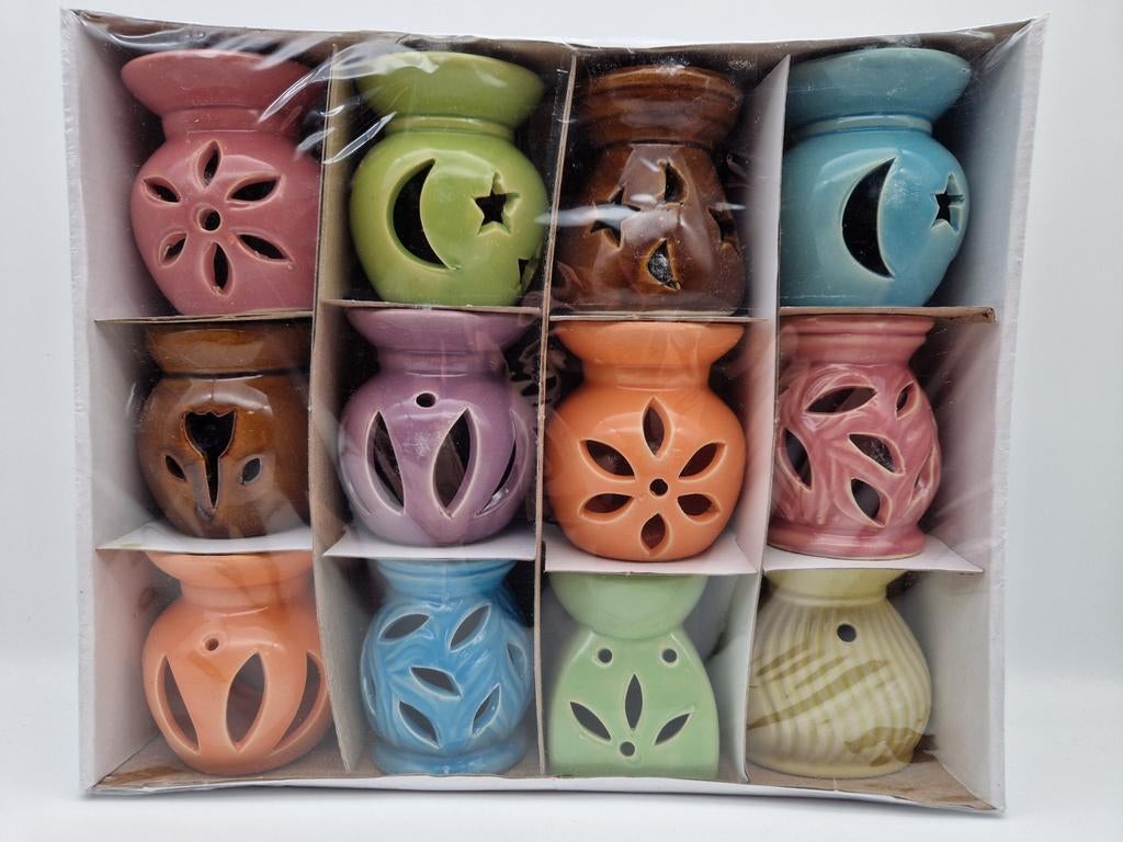 Partij aroma geur  branders 24 stuks samen € 25,-, ., Nieuw, Ophalen of Verzenden, .