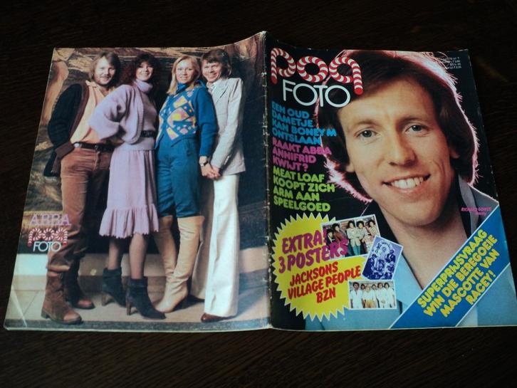 Popfoto '79 (ABBA- DOLLY DOTS- JACKSONS- BZN- A.COOPER, Verzamelen, Muziek, Artiesten en Beroemdheden, Gebruikt, Boek, Tijdschrift of Artikel