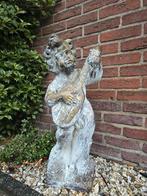 Tuinbeeld Engel met Gitaar, Tuin en Terras, Ophalen of Verzenden, Gebruikt, Beton, Engelenbeeld