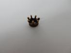 Mooi klein bronskleurig mini kroontje (nummer 12), Overige typen, Ophalen of Verzenden, Zo goed als nieuw