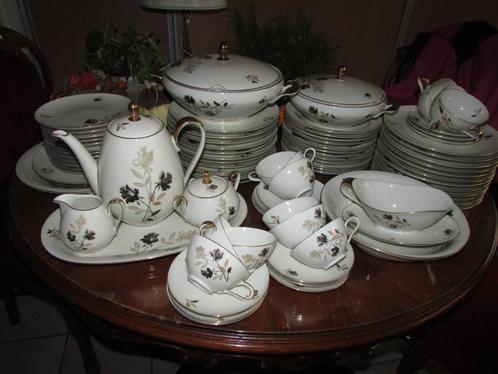 antiek servies merk bavaria 12 personen koffie en eetservies, Antiek en Kunst, Antiek | Servies compleet, Ophalen of Verzenden