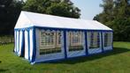 Partytent 4x8 mtr huren, 2 meter of meer, 5 tot 8 meter, Ophalen of Verzenden, Zo goed als nieuw