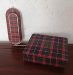 Mooie retro borstelset en handschoenendoos. Jaren 50/60., Antiek en Kunst, Ophalen of Verzenden