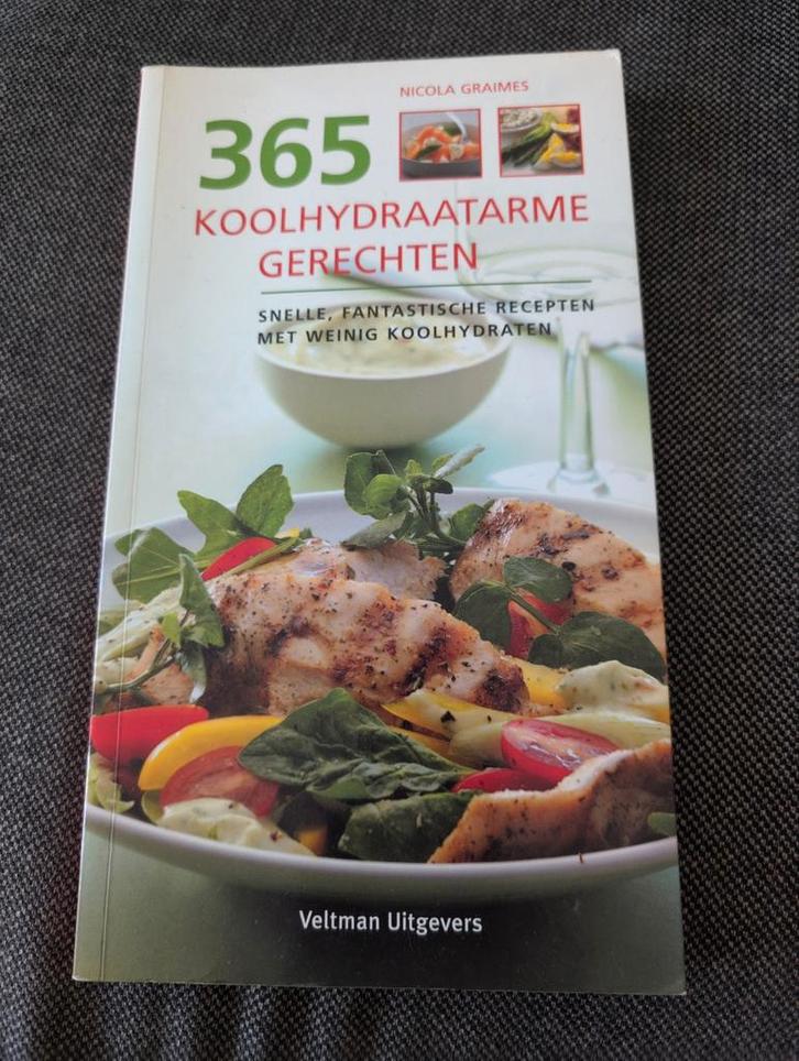 365 Koolhydraatarme Gerechten - Nicola Graimes, Boeken, Kookboeken, Gelezen, Hoofdgerechten, Overige typen, Europa, Gezond koken
