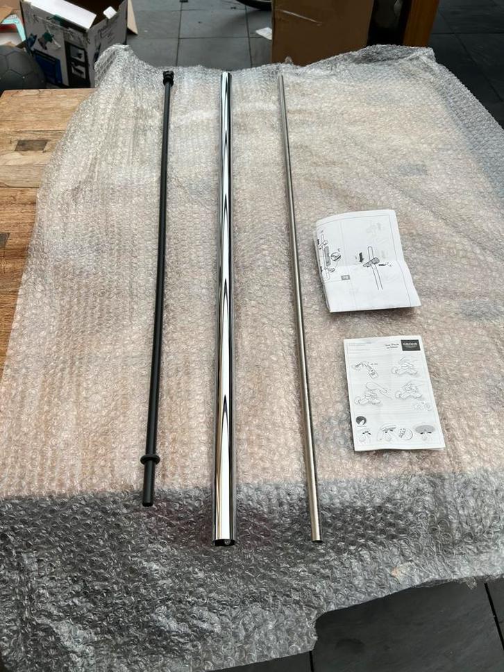 Grohe Euphoria 15cm kortere douchepijp Chroom Nieuw!, Doe-het-zelf en Verbouw, Sanitair, Nieuw, Douche, Chroom, Ophalen of Verzenden