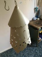 Metalen lamp met maantjes leuk licht effect babykamer kinder, Ophalen of Verzenden, Zo goed als nieuw, Metaal, Minder dan 50 cm