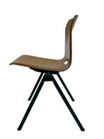 Vintage Pagholz stoel stapelbaar Woodmark / Galvanitas, Huis en Inrichting, Stoelen, Ophalen, Gebruikt, Overige kleuren, Vintage