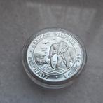 1 ounce somalie olifant 2010, Ophalen of Verzenden, Zilver