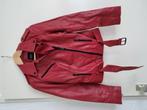 Nieuwe rode leren jas, Ophalen, Nieuw, Maat 36 (S), Rood