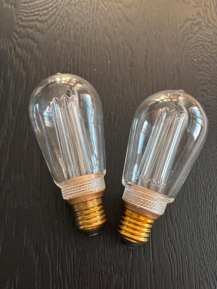 ETH Clear ST64 E27 LED Kooldraad lampen, Huis en Inrichting, Lampen | Losse lampen, Zo goed als nieuw, Led-lamp, Minder dan 30 watt