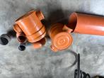 Dyka, 2 grote buizen 315x125 en 4 kleinere. Zie foto’s, Doe-het-zelf en Verbouw, Buizen en Afvoer, Afvoer, Pvc, Nieuw, Ophalen of Verzenden
