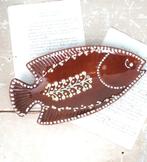 Grote vintage schaal Gmundner Keramik Austria “Vis”, Antiek en Kunst, Ophalen of Verzenden