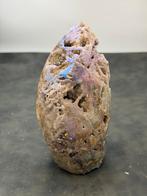 Aura druzy quartz point, Verzamelen, Ophalen of Verzenden