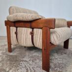 H.W. Klein Bramin vintage jaren 60 lounge relax stoel teak, Huis en Inrichting, Fauteuils, Ophalen, Gebruikt, Stof, 75 tot 100 cm