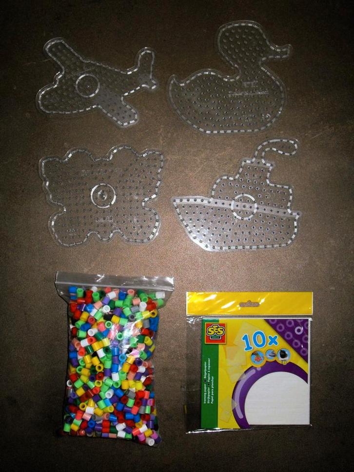 Strijkkralen set maxi  / Strijkpapier & grondplaten & kralen, Kinderen en Baby's, Speelgoed | Educatief en Creatief, Zo goed als nieuw