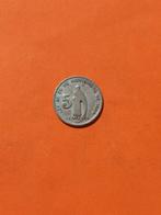 Guatemala 5 centavos 1948 zilver, Postzegels en Munten, Munten | Amerika, Zilver, Ophalen of Verzenden