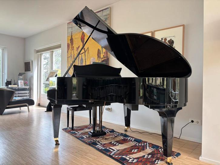 Vleugel Carl Bechstein, L (1,67 m), zwart hoogglans, Muziek en Instrumenten, Piano's, Zo goed als nieuw, Vleugel, Zwart, Hoogglans