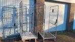 Rolcontainers, Doe-het-zelf en Verbouw, Transportwagens, 100 liter of meer, Ophalen of Verzenden, Gebruikt, Transportkar