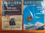 Andorra 2 x 2 euro 2017 BU, Postzegels en Munten, Munten | Europa | Euromunten, Ophalen of Verzenden, Overige landen, 2 euro, Setje