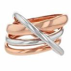 Pesavento forever chic silver rose gold ring M, Ophalen of Verzenden, Dame