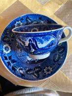 Antiek Société Céramique Maastricht Kop en Schotel, Antiek en Kunst, Ophalen of Verzenden