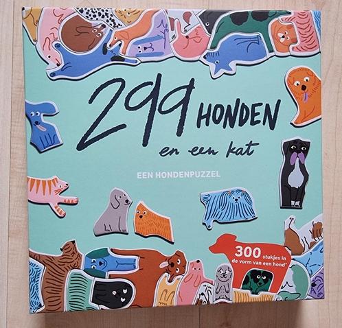 Laurence King - 299 honden en 1 kat, Hobby en Vrije tijd, Denksport en Puzzels, Minder dan 500 stukjes, Ophalen of Verzenden