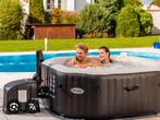Intex jacuzzi opblaasbare 4 persoons, Tuin en Terras, Bubbelbaden en Hottubs, Ophalen, Zo goed als nieuw, Grondzeil, Opblaasbaar