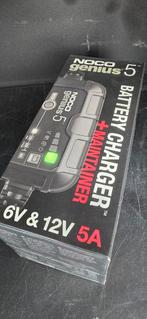 Noco Genius 5 Acculader - Nieuw in doos!, Ophalen of Verzenden, Nieuw, Universele onderdelen