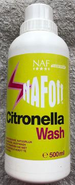 NAF Citronella Wash (shampoo paard), Dieren en Toebehoren, Ophalen of Verzenden, Zo goed als nieuw