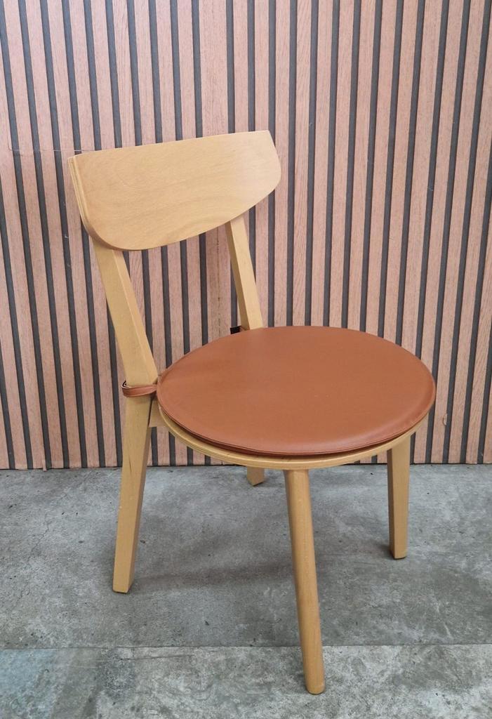 86 x Houten cafestoelen Artek stijl Deense design stoelen, Huis en Inrichting, Stoelen, Zo goed als nieuw, Vijf, Zes of meer stoelen