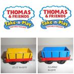 Thomas de Trein Take n Play, Wagon Blauw / Geel, Kinderen en Baby's, Speelgoed | Thomas de Trein, Gebruikt, Ophalen of Verzenden