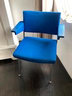 2 Gipsen stoelen, Overige materialen, Gebruikt, Twee, Blauw