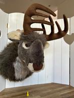 Wandhanger rendierhoofd, Ophalen of Verzenden, Zo goed als nieuw