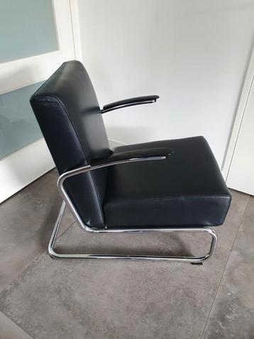 Gispen Dutch Originals 405 fauteuil zwart leder beschikbaar voor biedingen