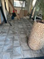 Betontegels 30 bij 30, Tuin en Terras, Tegels en Klinkers, Ophalen, Gebruikt, 10 m² of meer, Beton