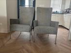 Grijze stoel, 2 stuks, Huis en Inrichting, Stoelen, Ophalen, Gebruikt, Grijs, Twee