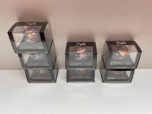 7x Helm 1:8 Verstappen Store, Verzamelen, Automerken, Motoren en Formule 1, Nieuw, Formule 1, Ophalen of Verzenden