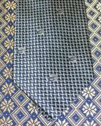 ABN AMRO Bank stropdas Euro Collection van zijde blauw, Ophalen of Verzenden, Nieuw, Gebruiksvoorwerp