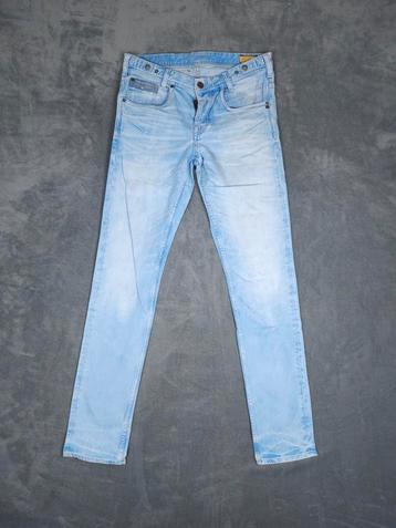 PME Legend Broek Skyhawk W33 L36 Slim Fit Lichtblauw Jeans beschikbaar voor biedingen