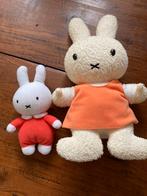 Nijntje knuffels 2 stuks, Ophalen of Verzenden, Zo goed als nieuw, Konijn