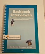 Basisboek interviewen - Baarda (4e editie), Ophalen of Verzenden, Zo goed als nieuw, HBO