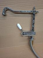 Paini Keukenmengkraan messing chroom keramiek KIWA keur, Doe-het-zelf en Verbouw, Sanitair, Ophalen of Verzenden, Gebruikt, Chroom